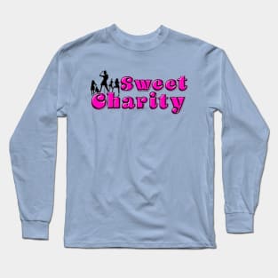 Sweet Charity - Design #2 (can be personalised) Long Sleeve T-Shirt